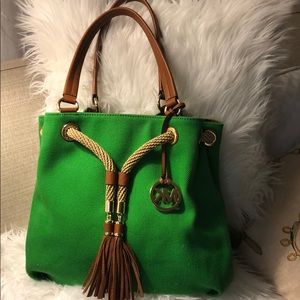 PRE💕LOVED MK  Canvas Tote